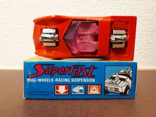 Rare Matchbox Superfast Lesney - Series 4 - Gruesome Twosome Rare Color Red 3