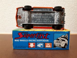 Rare Matchbox Superfast Lesney - Series 4 - Gruesome Twosome Rare Color Red 4