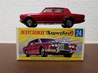 Matchbox Superfast Lesney - Series 24 - Rolls - Royce Silver Shadow
