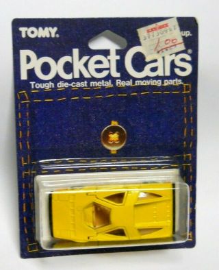 Tomy Pocket Cars Tomica No.  46 Dome - O,  On Card
