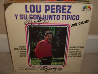 Lou Perez Y Su Conjunto Tipico - Que Calor - Rare Lp In Great Conditions L1