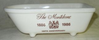 The Monteleone (hotel,  Orleans) 1886 - 1986 100th Anniversary Souvenir Bathtub