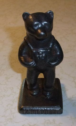Ih International Harvester Cub Cadet Statue Louisville Jan 1949 Bear Cast Iron