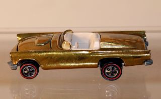Dte 1969 Hot Wheels Redline 6252 Metallic Gold Classic 