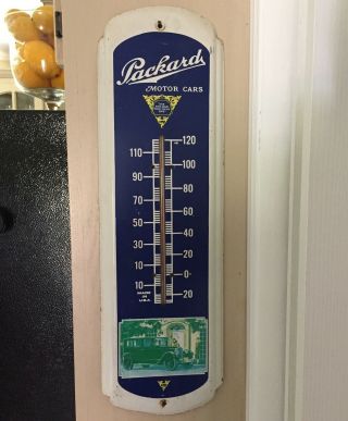 Vintage Thermometer Packard