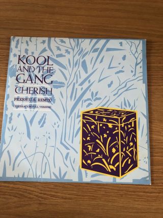 Kool And The Gang Vinyl Record 12” Cherish