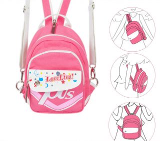Anime Love Live Lovelive Student School Backpack Kawaii Shoulder Messenger Bag