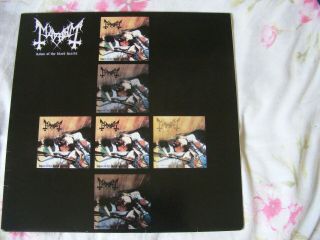 Mayhem Dawn Of The Black Hearts Vinyl Lp Nm Extremely Rare Black Metal