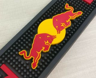 Shipment Red Bull Rubber Energy drink mat bar mat spill mat 590x88x12mm 4