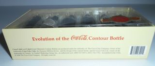 Evolution Of The Coca - Cola Contour Bottle 100th Anniversary Old Stock 7