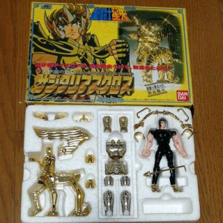 Bandai Saint Seiya Vintage 1987 /gold Cloth/ Sagittarius/ Action Figur From Japa
