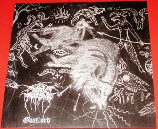 Darkthrone: Goatlord Lp Vinyl Record 2010 Peaceville Records Uk Vilelp337