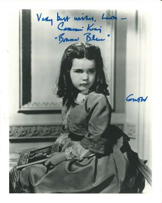 Cammie King Gone With The Wind Gwtw In - Person Signed Autographed Photo D.  2010
