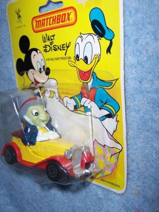 1979 Matchbox Walt Disney Diecast Metal - WD8 Jiminy Cricket 2