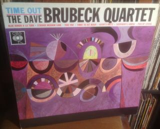 The Dave Brubeck Quartet Time Out 1962 Uk Cbs Mono Vinyl Lp Record