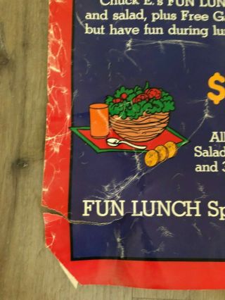 Chuck E.  Cheese Fun Lunch: Early Pizza Time Theatre Poster 3