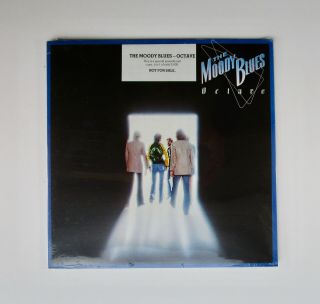 The Moody Blues ‎– Octave,  Blue Vinyl Promo Limited Edition Lp 1978