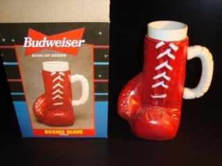 Anheuser Busch Budweiser Boxing Glove Stein - 1997
