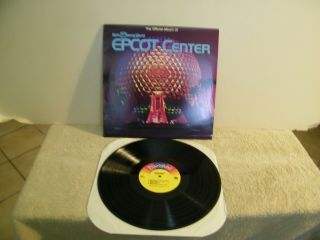 Walt Disney World The Official Album Of Epcot Center 12 " Lp Classic Vinyl