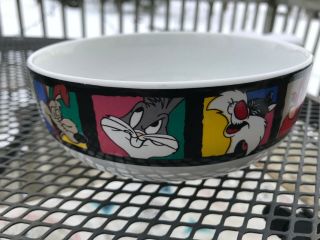 Vintage Looney Tunes Bowl 1994 By Sakura Warner Bros Store Tweety Sylvester