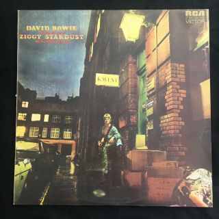 David Bowie Rise Fall Of Ziggy Stardust & Spiders From Mars Uk 1972 1e/2e Lp Ex