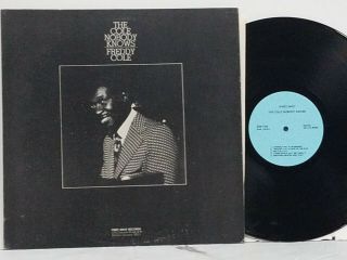 Freddy Cole The Cole Nobody Knows Private Soul Funk Jazz Lp First Shot Nm -