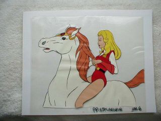 She - Ra Filmation Hand Painted Production Cels 1985