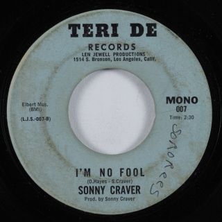 Northern Soul 45 Sonny Craver I 