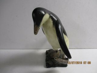 A Smith & Hawken Penguin 9 1/2 Inches Tall