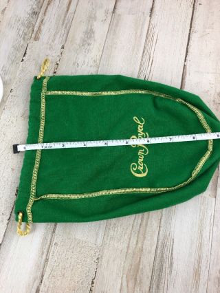 Rare Crown Royal Apple Sunglasses Collectable with Green Bag 5