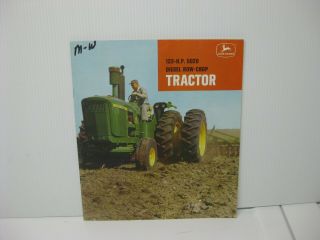 Vintage 1967 John Deere 5020 Diesel Row Crop Tractor Brochure
