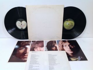 The Beatles - White Album - Apple 2xlp Numbered Pressing W/ Portraits & Poster