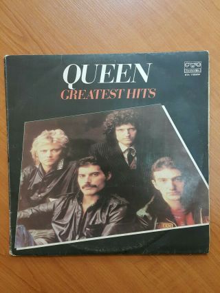 Queen Greatest Hits Vinyl Record Freddie Mercury 2xlp Balkanton Bulgaria 12
