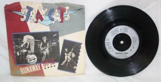 Stray Cats Runaway Boys & My One Desire 45 Vinyl Scat 1