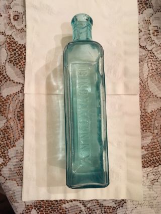 Vintage DR.  KILMER ' S SWAMP - ROOT Kidney Liver & Bladder Cure Bottle Binghamton NY 5