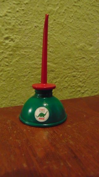 Sinclair Vintage Miniature Pump Oil Can Gasoline Station Gas Spout Mini Dino