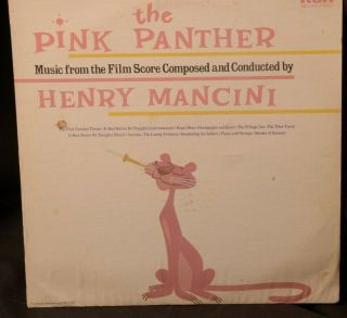 Henri Mancini - The Pink Panther - Movie Soundtrack - 1963 - Vinyl Record Lp
