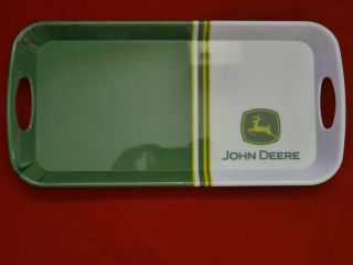 Nwt John Deere Melamine Serving Tray With Handles 14 1/2 X 7 1/2
