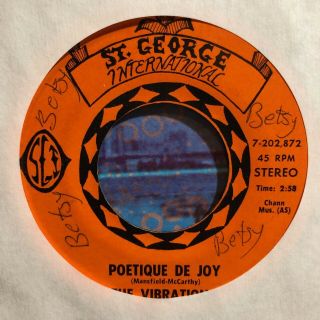 Unknown Funk Garage 45 The Vibrations Can 