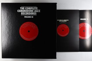 V/a - The Complete Commodore Jazz Recordings Volume Iii 20xlp Box - Mosaic Nm