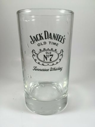 Vintage Jack Daniels Old Time Old No 7 Tennessee Whiskey Glass