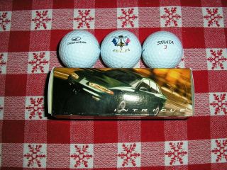 Oldsmobile 1999 Ryder Cup Golf Balls; Strata Ml - Balata 90 /