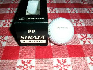 OLDSMOBILE 1999 Ryder Cup Golf Balls; STRATA ML - Balata 90 / 3