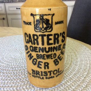 Vintage Carter’s Bristol Ginger Beer Bottle