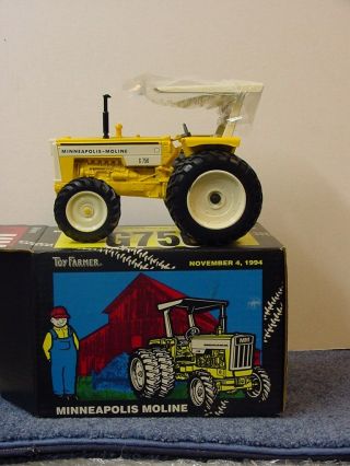 Minneapolis Moline G750 Tractor,  1/16,  Toy Farmer 1994