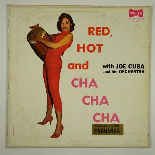 Joe Cuba " Red Hot & Cha Cha Cha " Latin Jazz Lp Mardi Gras