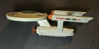 Vintage 1976 Star Trek Uss Enterprise Ncc - 1701 Die Cast Model From Dinky Toys358