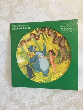 Walt Disney Presents The Jungle Book - Soundtrack - Disney Picture Disc