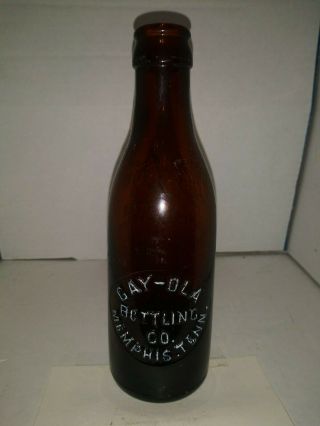 Anber Slug Plate Gay - Ola Knockoff Cola Bottle Memphis Tenn.