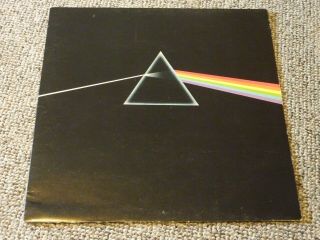 Pink Floyd - Dark Side Of The Moon - Uk Early Press Lp Shvl804,  Poster/stickers